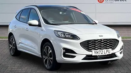 White Used 2021 Ford Kuga ST-Line X SUV | £20,351 (Fair price)