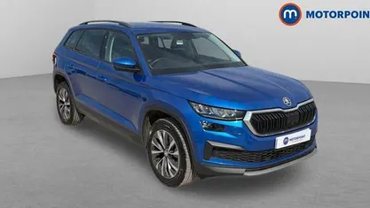 Used Skoda Kodiaq SE Drive 150 HP (110 kW) 2023 Blue SUV