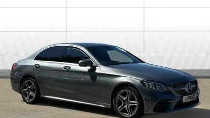 Used Mercedes C300 AMG Line Premium 245 HP (180 kW) 2019 Grey Sedan