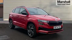 Red Used 2024 Skoda Karoq SportLine SUV | £29,999 (Fair price)