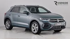 Petrol blue Used 2025 VW T-Roc R-line SUV | £29,895 (Fair price)