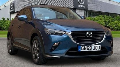Używany Mazda CX-3 Inclusive 150 KM (110 kW) 2019 Niebieski SUV