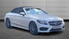 White Used 2018 Mercedes C200 AMG Line Premium Plus Cabriolet | £19,995 (Fair price)