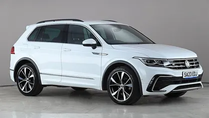 Used VW Tiguan R-line 150 HP (110 kW) 2023 White SUV