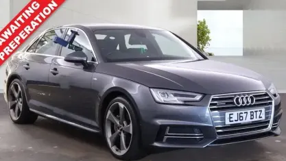 Used Audi A4 S-Line 190 HP (139 kW) 2017 Grey Sedan
