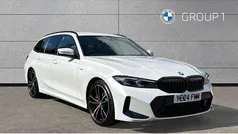 White Used 2024 BMW 320e M Sport Estate | £37,595 (Fair price)
