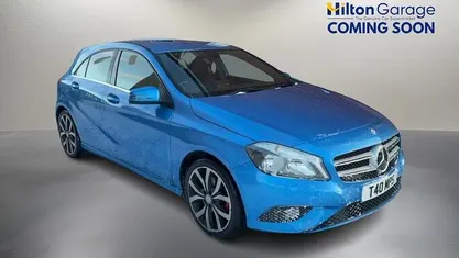 Blue Used 2015 Mercedes A200 Hatchback | £9,750 (Good price)