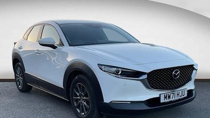 Begagnad Mazda CX-30 122 HK (89 kW) 2022 Vit SUV