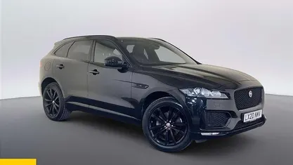 Used Jaguar F-Pace Chequered Flag 180 HP (132 kW) 2020 Black SUV