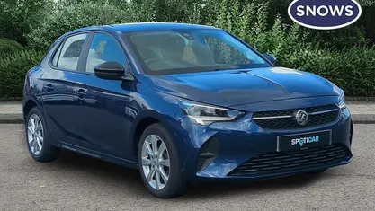 Used Vauxhall Corsa 75 HP (55 kW) 2021 Blue Hatchback