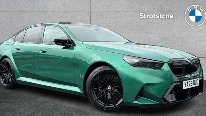 New BMW M5 727 HP (534 kW) 2026 Green Sedan