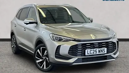 Used MG ZS Trophy 196 HP (144 kW) 2024 Metallic  monument silver SUV