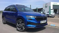 Blue Used 2024 Skoda Karoq SportLine SUV | £28,995 (Fair price)