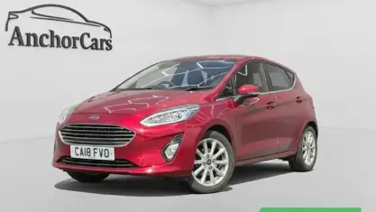 Used Ford Fiesta Titanium X 125 HP (91 kW) 2018 Red Hatchback