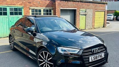 Usado Audi A3 Black Edition 150 HP (110 kW) 2018 Sedan