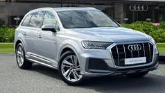 Silver Used 2021 Audi Q7 S-Line SUV | £38,250 (Fair price)