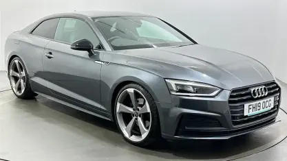 Used Audi A5 Black Edition 190 HP (139 kW) 2019 Grey Coupe