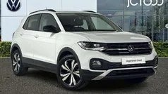 White Used 2023 VW T-Cross Black Edition SUV | £18,213 (Fair price)