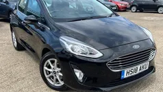 Black Used 2018 Ford Fiesta Zetec Hatchback | £7,771 (Fair price)