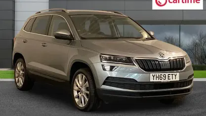 Used Skoda Karoq SE L 116 HP (85 kW) 2019 Grey SUV