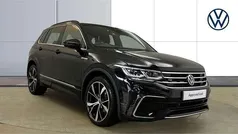 Black Used 2021 VW Tiguan R-line SUV | £23,681 (Fair price)