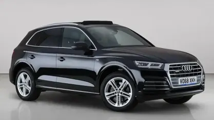 Used Audi Q5 S-Line 190 HP (139 kW) 2018 Black SUV