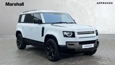 Metallic yulong white Used 2021 Land Rover Defender Dynamic SUV | £47,595 (Super price)