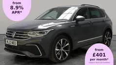 Grey Used 2023 VW Tiguan R-line SUV | £27,232 (Fair price)