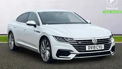 Used VW Arteon R-line 190 HP (139 kW) 2019 White Hatchback