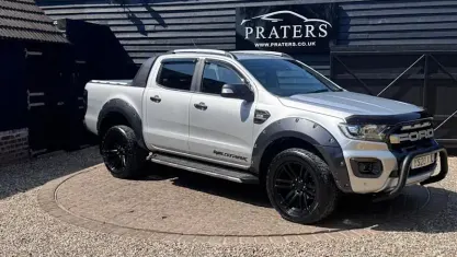 Używany Ford Ranger Wildtrack 200 KM (147 kW) 2020 Srebrny Pickup