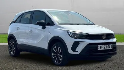 White Used 2023 Vauxhall Crossland Design Edition SUV | £12,999 (Fair price)