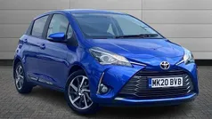 Blue Used 2020 Toyota Yaris Hatchback | £13,495 (Fair price)