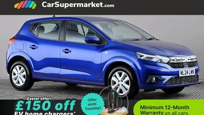 Used Dacia Sandero Expression 91 HP (66 kW) 2024 Blue Hatchback