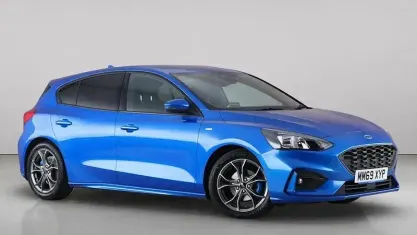 Used Ford Focus ST-Line 125 HP (91 kW) 2020 Blue Hatchback