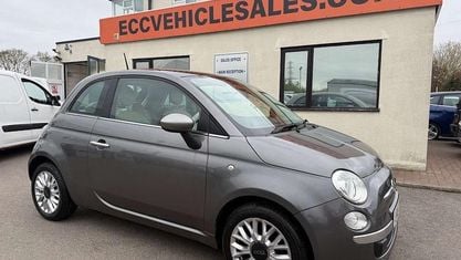 Używany Fiat 500 Lounge 69 KM (50 kW) 2015 Szary Hatchback