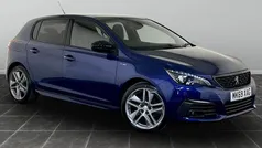 Blue Used 2019 Peugeot 308 GT-line Hatchback | £9,995 (Fair price)