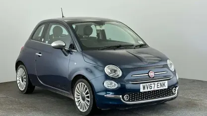 Used Fiat 500 Mirror 69 HP (50 kW) 2018 Blue Hatchback