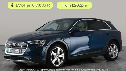 Blue Used 2021 Audi e-tron Advanced SUV | £17,069 (Good price)