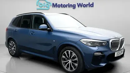 Used BMW X5 M Sport 394 HP (289 kW) 2021 Blue SUV