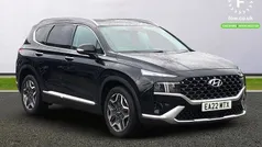 Black Used 2022 Hyundai Santa Fe Ultimate SUV | £26,699 (Fair price)