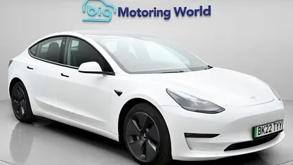 Used Tesla Model 3 Long Range AWD 366 kW (498 HP) 2022 White Sedan