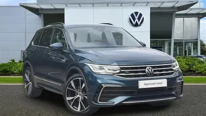 Used VW Tiguan R-line 150 HP (110 kW) 2023 Blue SUV
