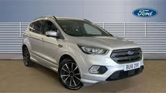 Silver Used 2018 Ford Kuga ST-Line SUV | £11,879 (Fair price)