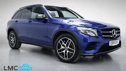 Used Mercedes GLC250 AMG 211 HP (155 kW) 2019 Blue SUV
