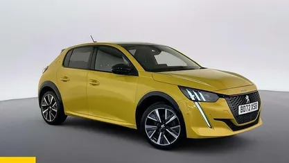 Used Peugeot 208 GTi 102 HP (75 kW) 2022 Yellow Hatchback