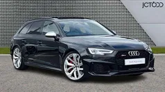 Mythos black, metallic Used 2018 Audi RS4 Design Estate | £36,690 (Fair price)