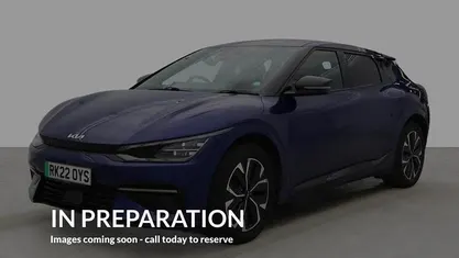 Used Kia EV6 GT-Line 239 kW (325 HP) 2022 Blue SUV