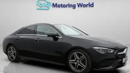 Used Mercedes CLA180 AMG line 136 HP (100 kW) 2021 Black Coupe