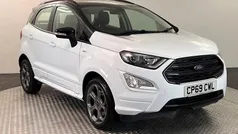 White Used 2019 Ford Ecosport ST-Line SUV | £13,645 (Fair price)