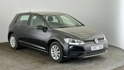 Used VW Golf VII S 125 HP (91 kW) 2018 Black Hatchback